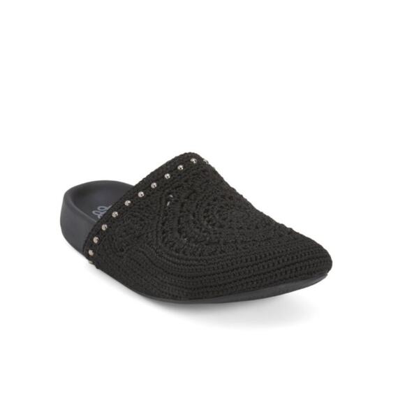 The Sak Black Crochet Studded Bolinas Clogs NIB - Picture 2 of 5